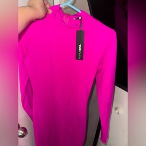 Brand new neon fashion nova dress